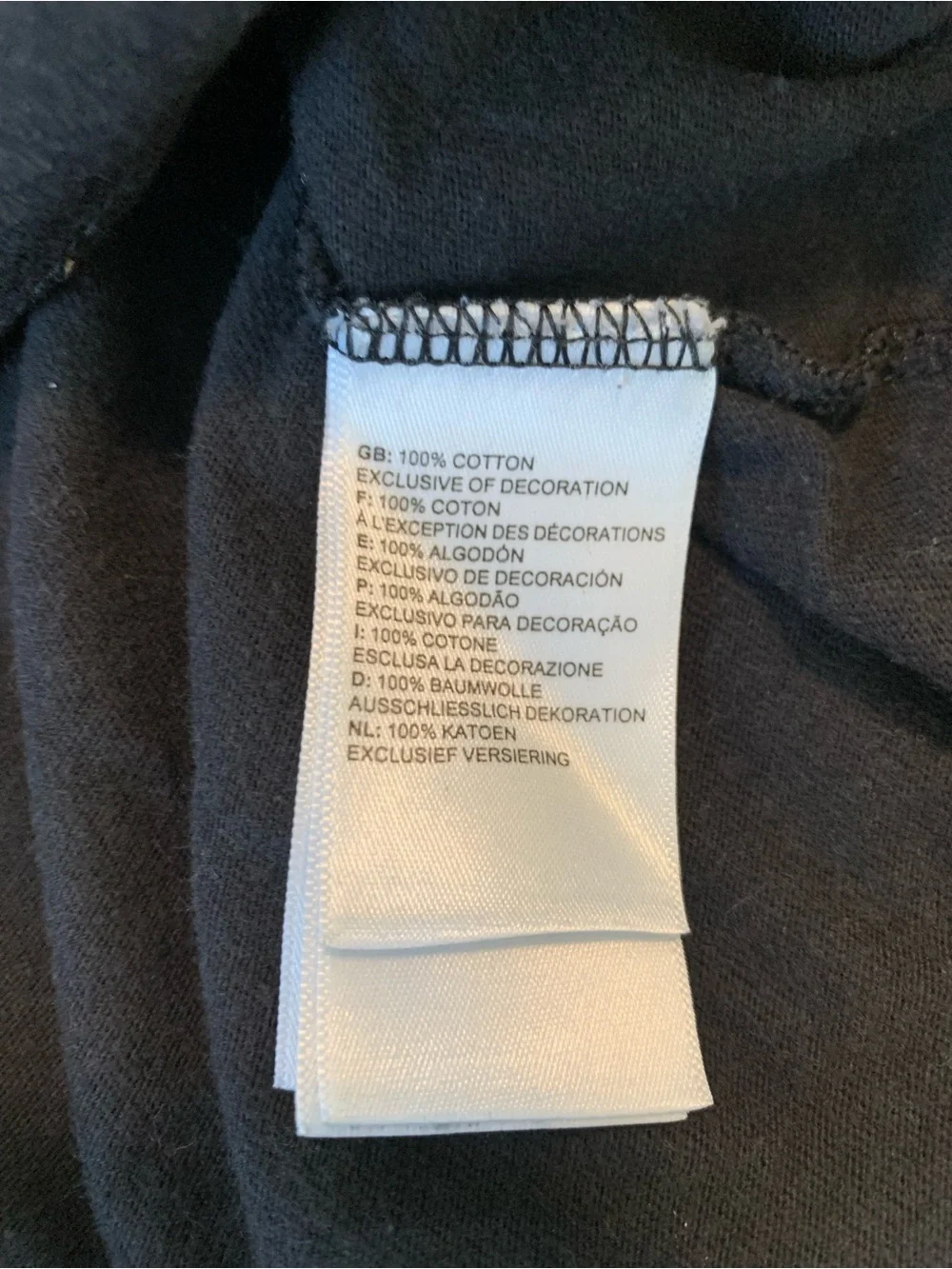 The North Face Men's Black Logo Crew Neck T-Shirt, Never Stop Exploring Medium